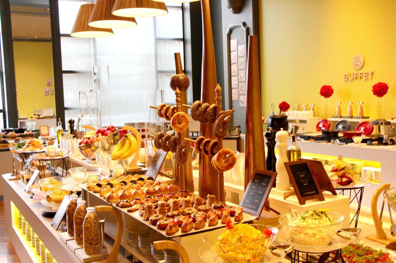 Omo7 Asahikawa By Hoshino Resorts Dış mekan fotoğraf A buffet at a hotel