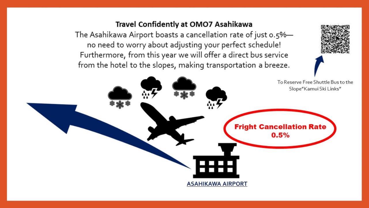 Omo7 Asahikawa By Hoshino Resorts Dış mekan fotoğraf Asahikawa Airport advertisement